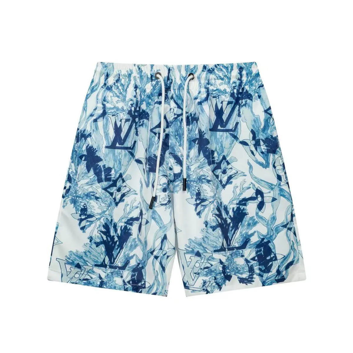Sea Ink Printed Shorts
