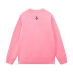 Side Graphic Knit Sweater