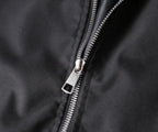 Embroidered Stand Collar Bomber Jacket