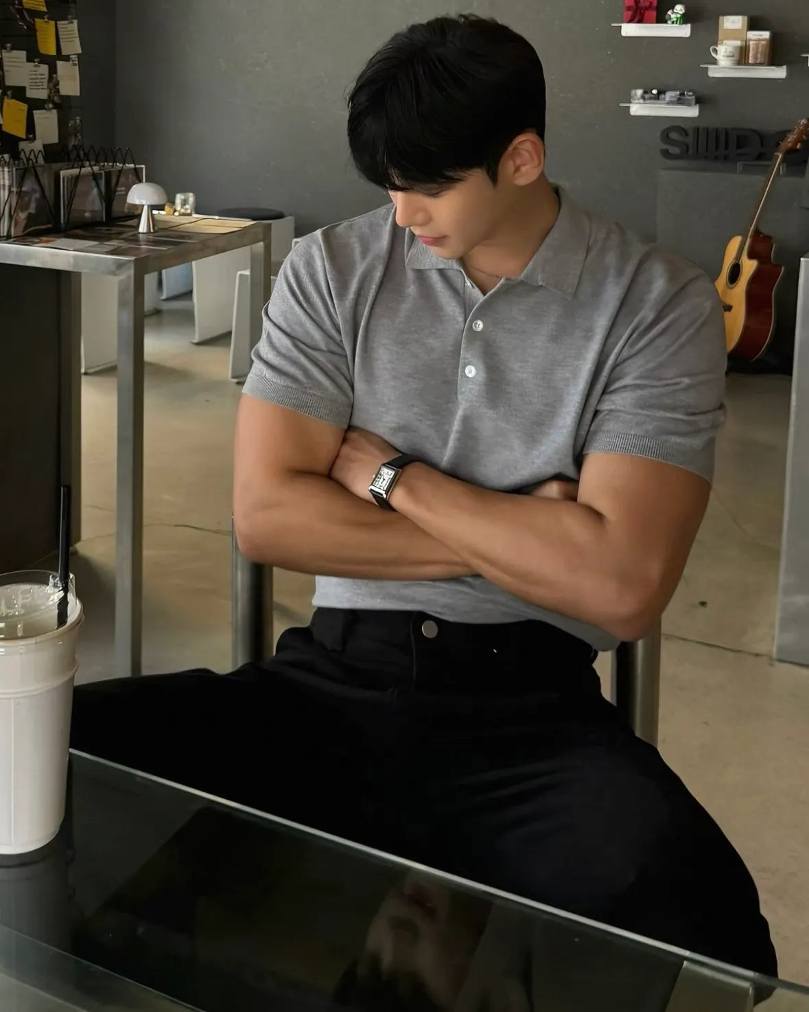 Premium Solid‑Color Polo Tee