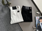 Patch Straight Jeans