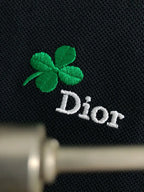 Clover Embroidered Polo Shirt