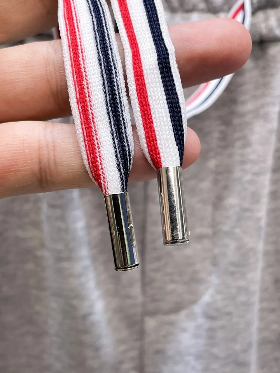 Stripe Detail Drawstring Shorts