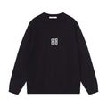 Minimal Square Logo Knit Sweater