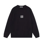 Minimal Square Logo Knit Sweater
