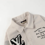 Towel Embroidered Varsity Jacket