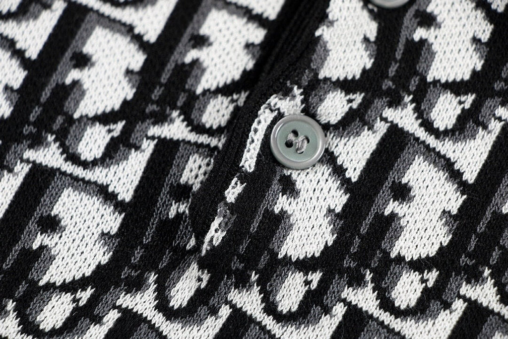 All-Over Jacquard Polo Shirt
