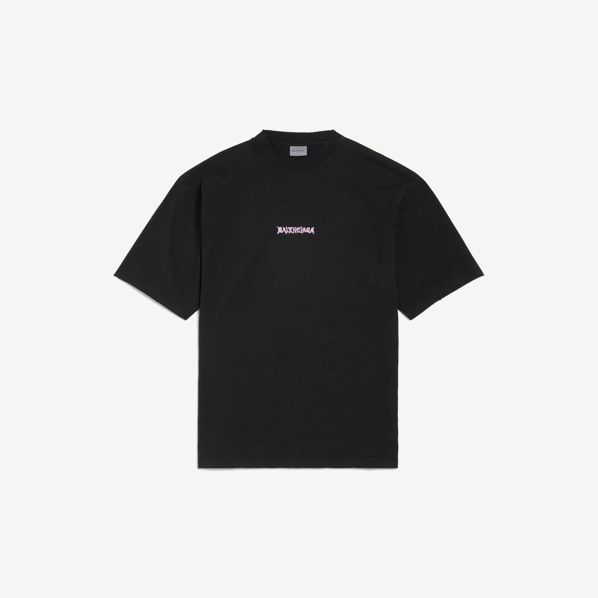 Pink Letter Print T‑Shirt
