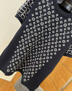 Knit All‑Over Print T‑Shirt