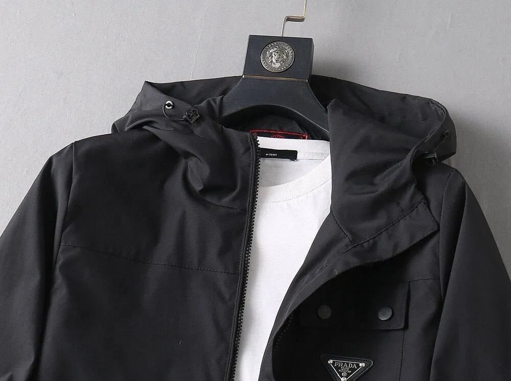 Pocket Utility Hooded Jacket