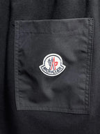 Ribbed Side Tape Badge Shorts