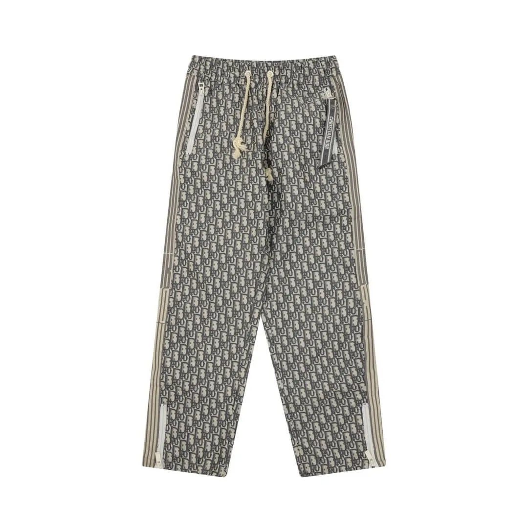 Classic Casual All Over Print Pants