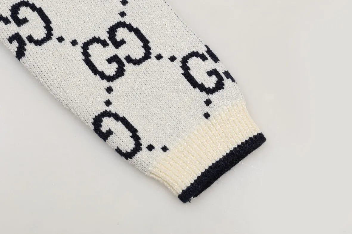 All‑Over Monogram Sweater