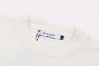 Minimal Square Logo Knit Sweater
