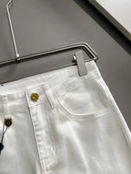 Patch Straight Jeans