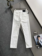 Patch Straight Jeans