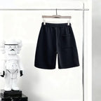 Graffiti Letter Embroidered Casual Shorts