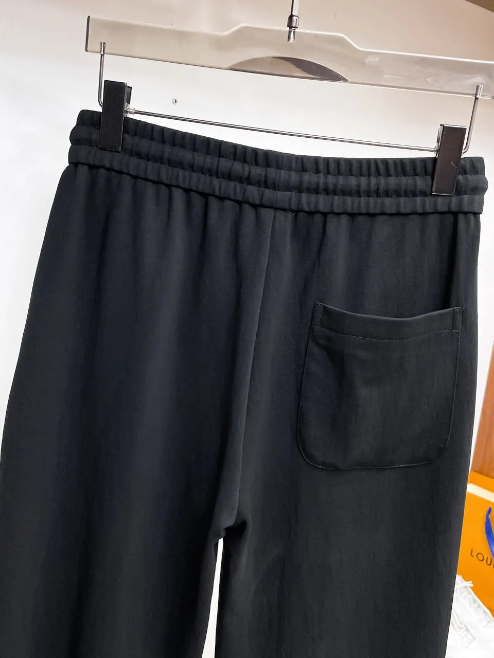 Circular   Patch Loose Straight‑leg sweatpants