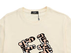 Creative Double F Print T-Shirt