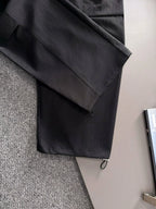 Badge Embroidery Multi-Pocket Cargo Pants