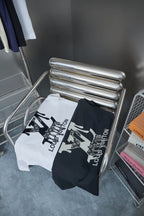 Back Melt Logo Print Short Sleeve T‑Shirt