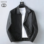 Jacquard Pattern Casual Jacket