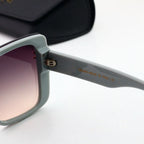 Full Frame Metal Pattern Sunglasses
