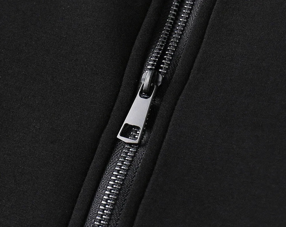 Hybrid Panel Casual Hooded Jacket