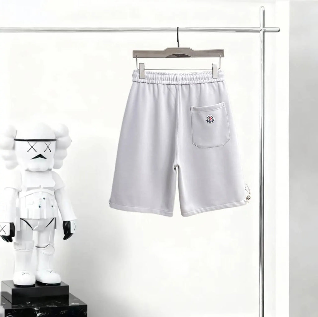 Drawstring Toggle‑Hem Sweat Shorts
