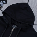 New Scroll Sanskrit Zip-Up Jacket
