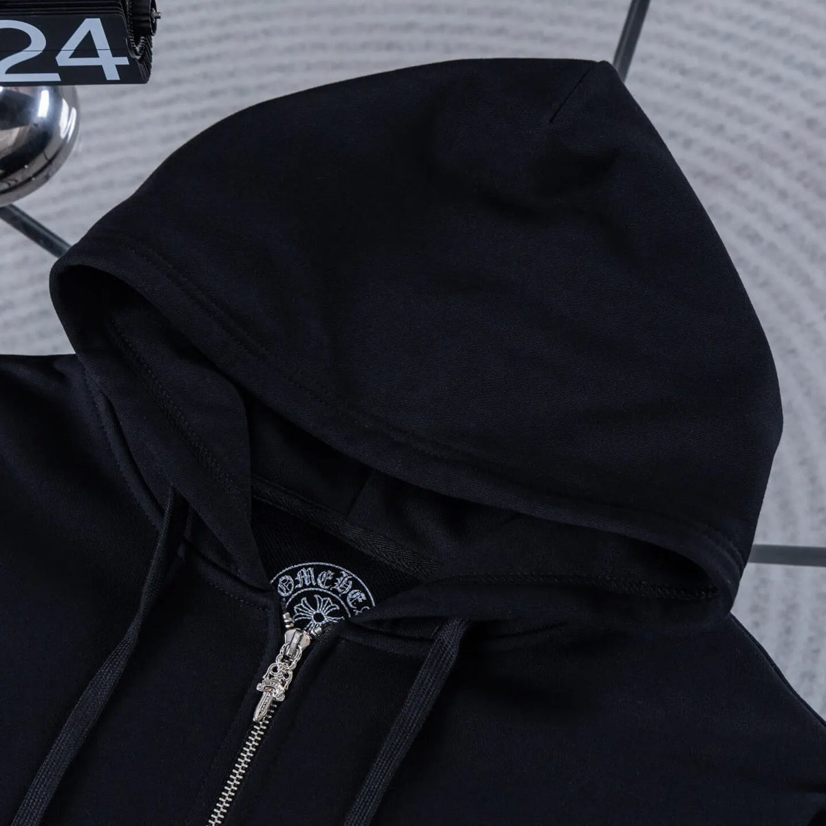 New Scroll Sanskrit Zip-Up Jacket