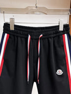Ribbed Side Tape Badge Shorts