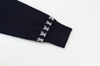 Cuff Embroidered Crew Sweater