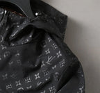 Split Panel Casual Hooded Jacket
