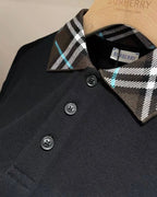 Striped Collared Polo Shirt