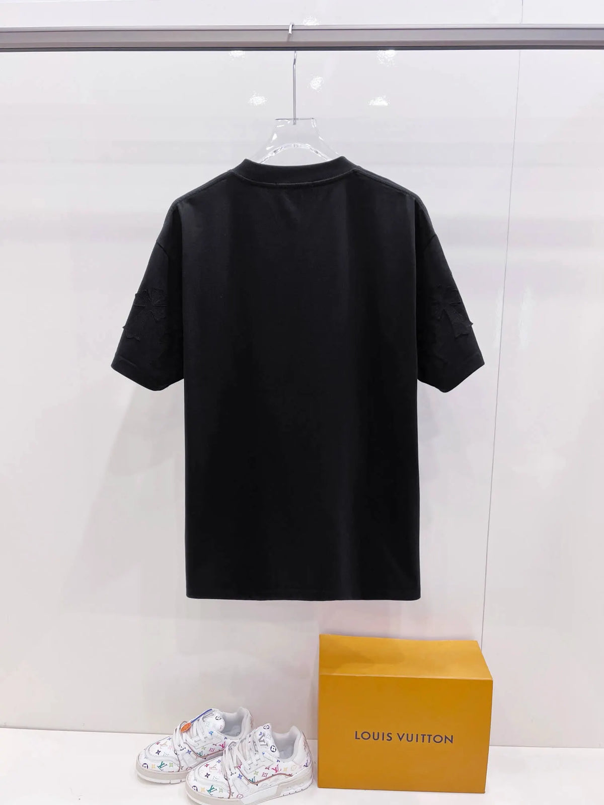 Classic Striped Horse Print T-Shirt