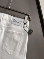 Eye Detail Slim Jeans