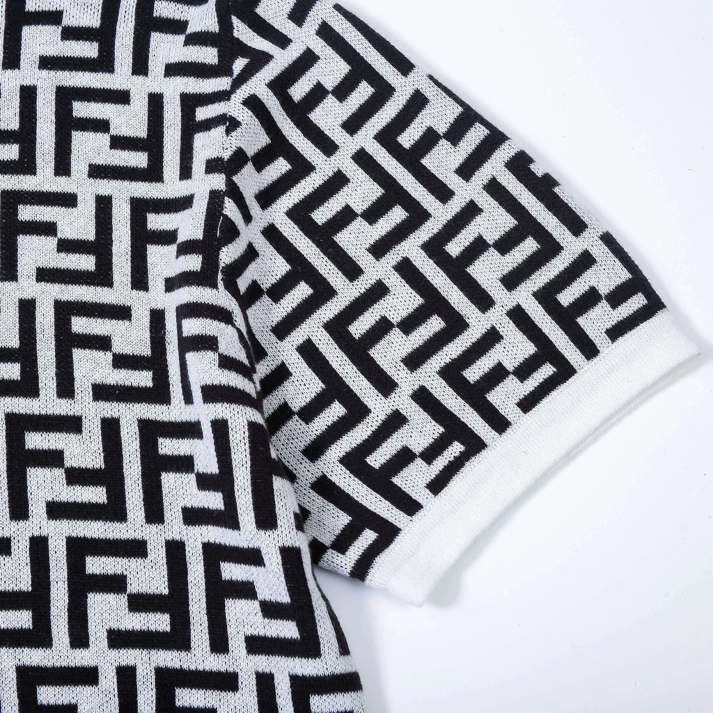 2026 New Style Double F Knit Polo Shirt