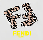Creative Double F Print T-Shirt