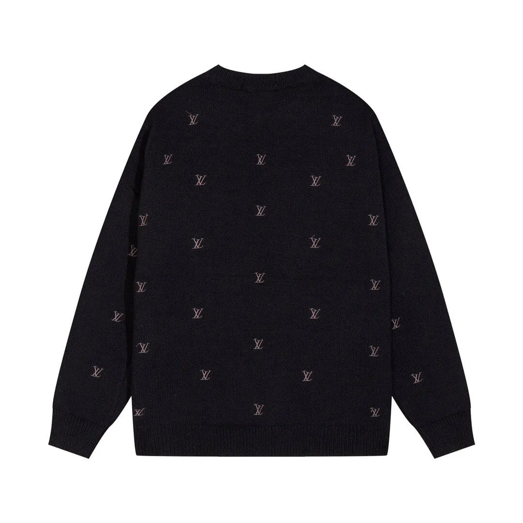 Mini Logo All‑Over Sweater