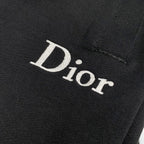 Letter Embroidery Straight Sweat Pants