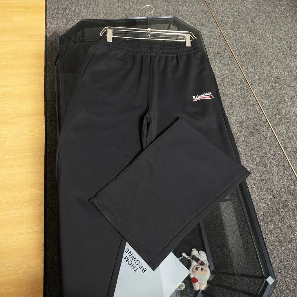 Striped   Loose Sweat Pants