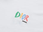 Colorful Graffiti Letter Print T-Shirt