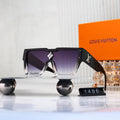 Fashion Rhinestone Decor Square Sunglasses