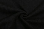 Chest Logo Black Crewneck Sweater