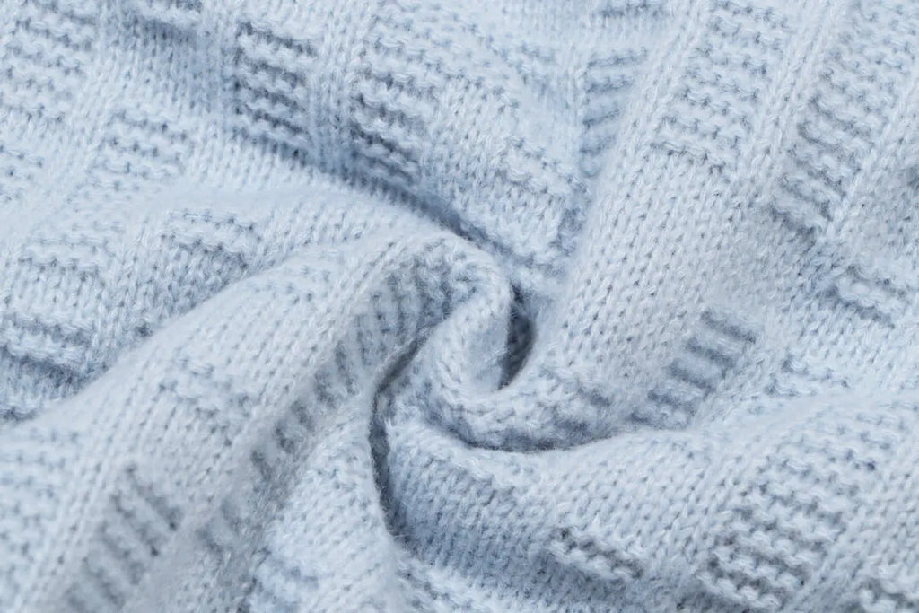 Tone‑on‑Tone Jacquard Sweater
