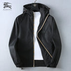 Horse Emblem Casual Hooded Jacket