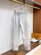 Dual‑Cargo Pocket Triangle   Pants