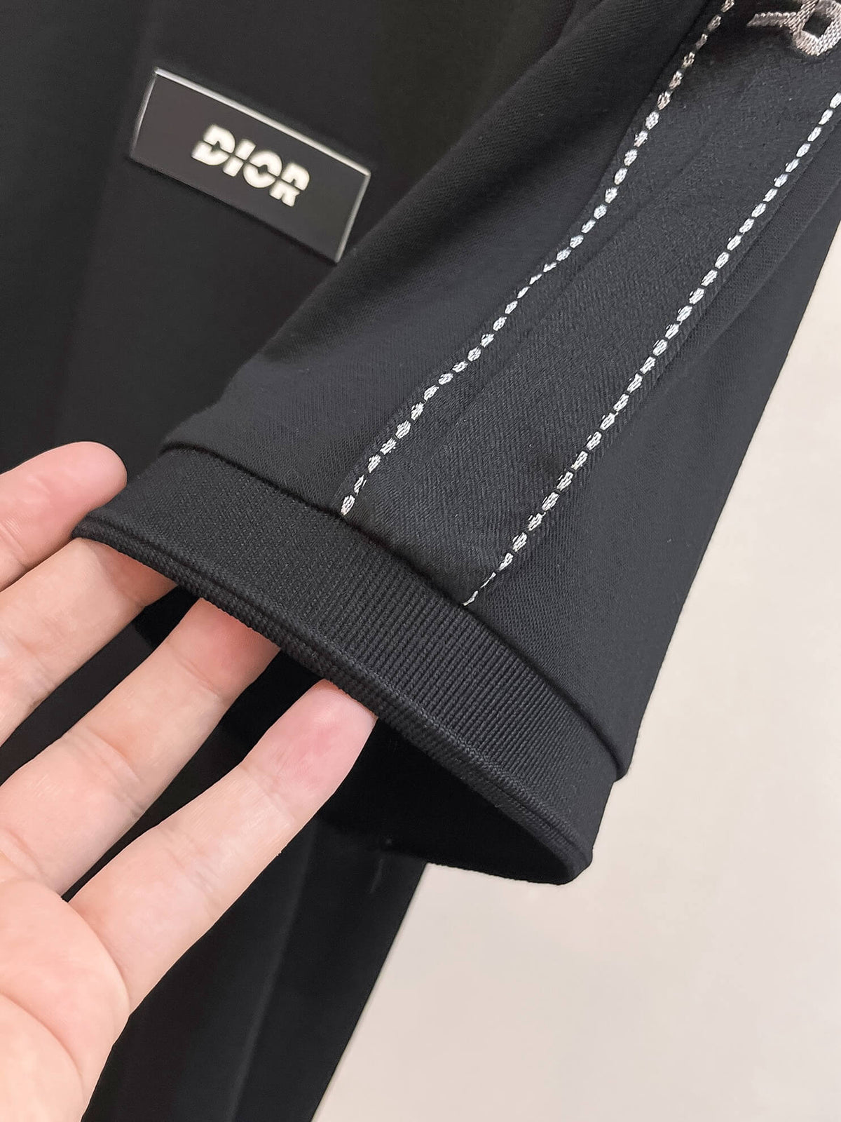 3D Letter Polo Shirt