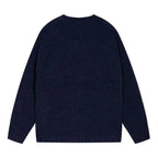 Letter Logo Chunky Knit Sweater